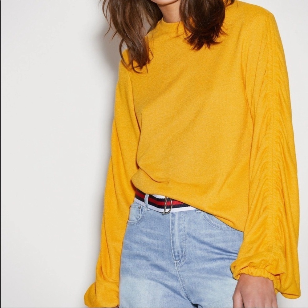 The Fifth Label ruched sleeve top